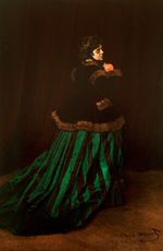 Камилла (Женщина в зелёном платье) 1866